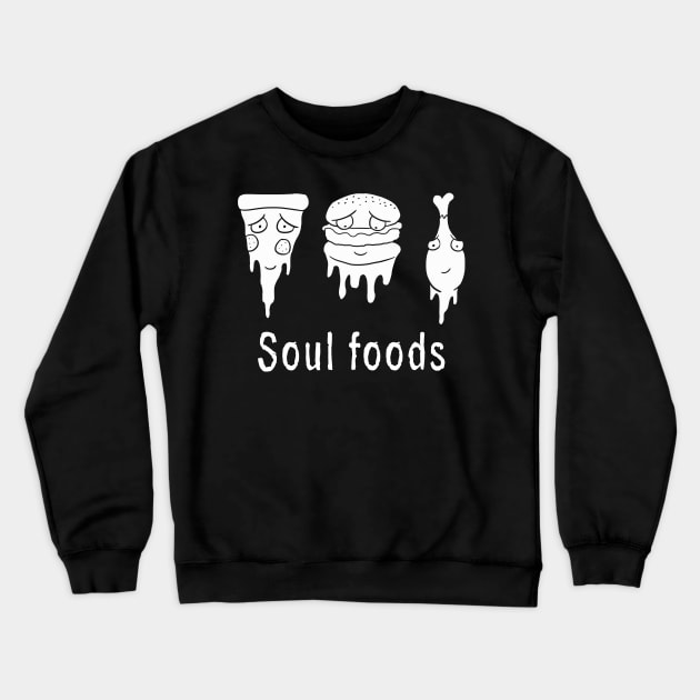 Soul Foods Crewneck Sweatshirt by Vincent Trinidad Art